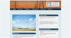 Desktop Screenshot of energyquants.com